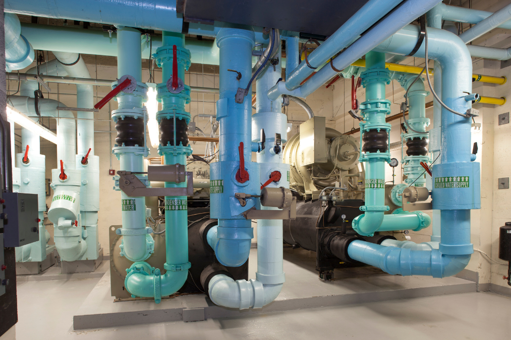 chiller plant service, industrial cooling system Surat, commercial chiller installation